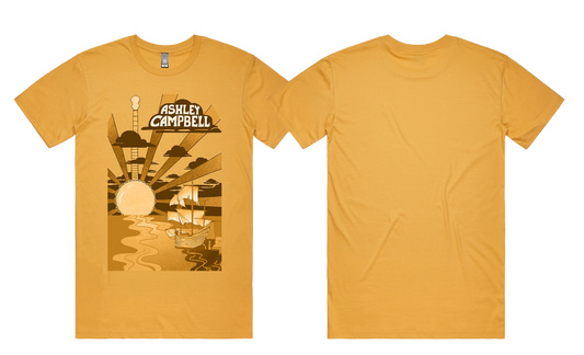 Ashley Campbell  Tee - Mustard